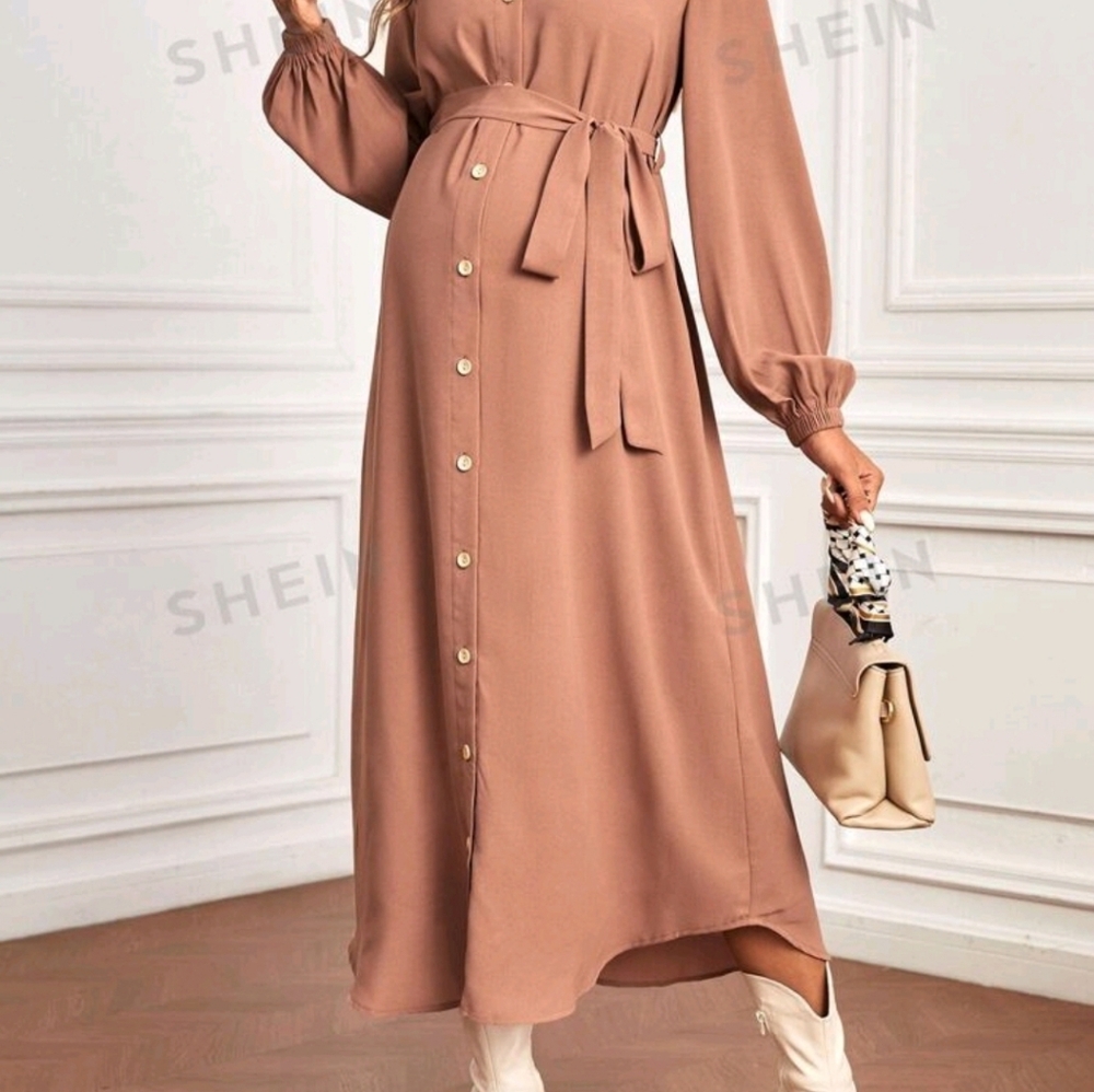 Maternity Rust Brown